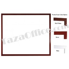 Soft Notice Board with Wooden Frame